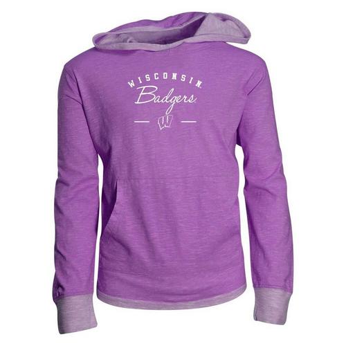 Garb Girls' Wisconsin Badgers Kayla Hoodie - Primary Image