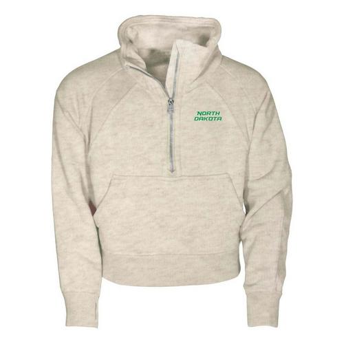 Garb Girls' North Dakota Fighting Hawks Dawn 1/2 Zip - Primary Image