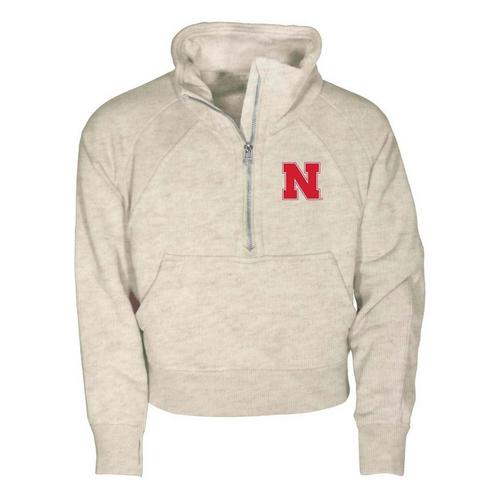 Garb Girls' Nebraska Cornhuskers Dawn 1/2 Zip - Primary Image