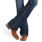 Women's Ariat Real Rosa Slim Fit Bootcut Long Jeans - Thumbnail 2 of 5