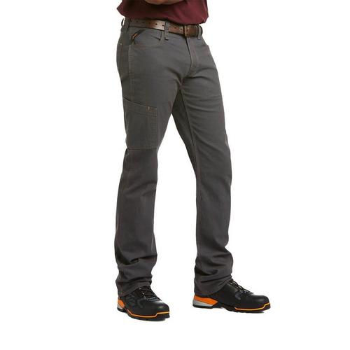 Men's Ariat Rebar M4 Low Rise DuraStretch Made Tough Stackable Utility Work Pants - Primary Image