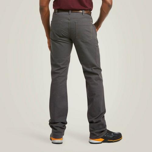 Men's Ariat Rebar M4 Low Rise DuraStretch Made Tough Stackable Utility Work Pants - Primary Image