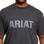 Men's Ariat Rebar Cotton Strong Block T-Shirt - Thumbnail 2 of 3