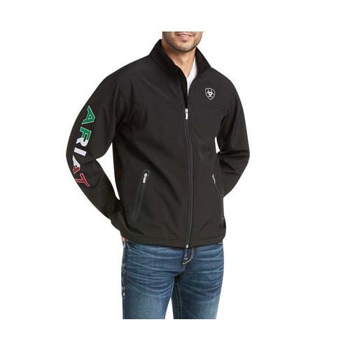 Men's Ariat New Team Mexico Softshell Jacket - Primary Image