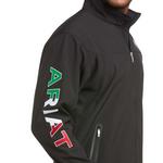 Men's Ariat New Team Mexico Softshell Jacket - Thumbnail 2 of 5