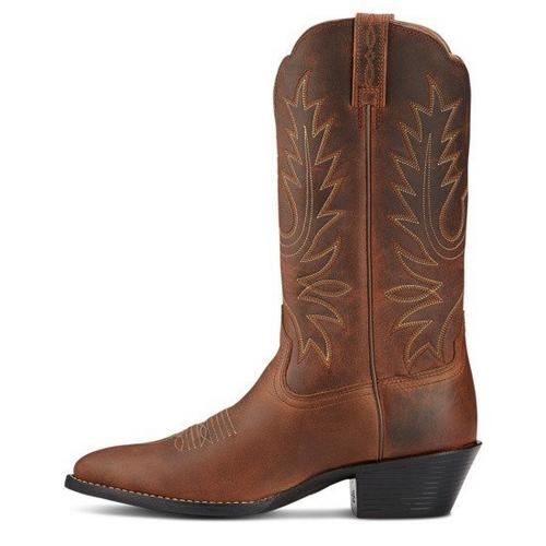 Women's Ariat Heritage R Toe Wide Calf Western Boots - Primary Image