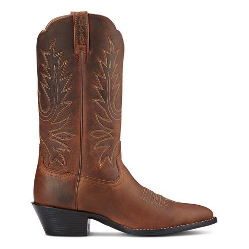 Women's Ariat Heritage R Toe Wide Calf Western Boots - Primary Image