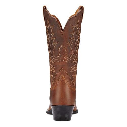 Women's Ariat Heritage R Toe Wide Calf Western Boots - Primary Image