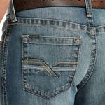 Men's Ariat M4 Stockton Stackable Relaxed Fit Straight Jeans - Thumbnail 4 of 5