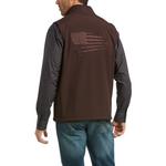 Men's Ariat Logo 2.0 Patriot Softshell Vest - Thumbnail 1 of 4
