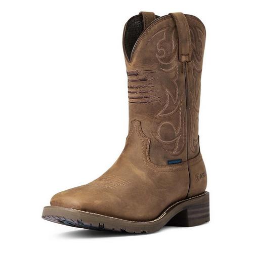Men's Ariat Patriot Waterproof Western Boots - Primary Image