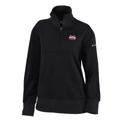 Columbia Women's Mississippi State Bulldogs Birchwood Hills Long Sleeve 1/4 Zip - Primary Image