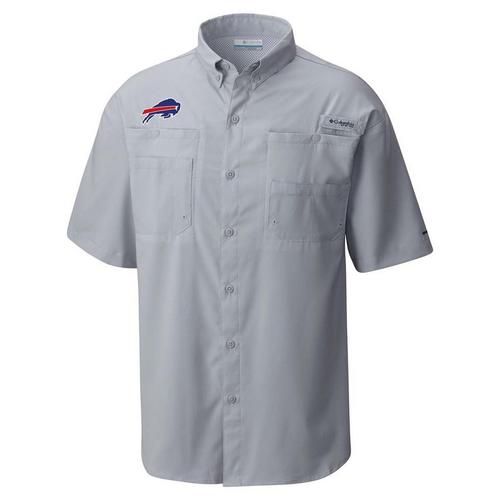 Columbia Buffalo Bills Tamiami Decorated Button Up - Primary Image