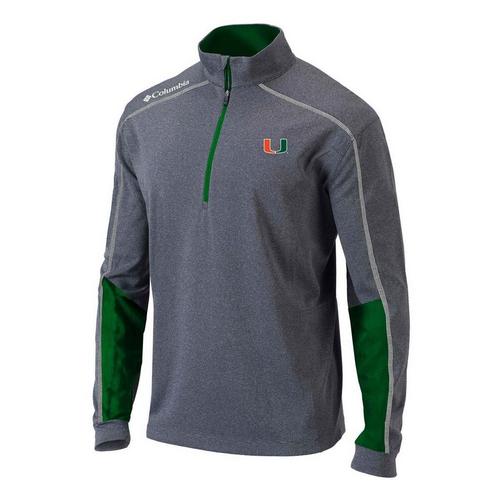 Columbia Miami Hurricanes Shotgun 2.0 Long Sleeve 1/4 Zip - Primary Image