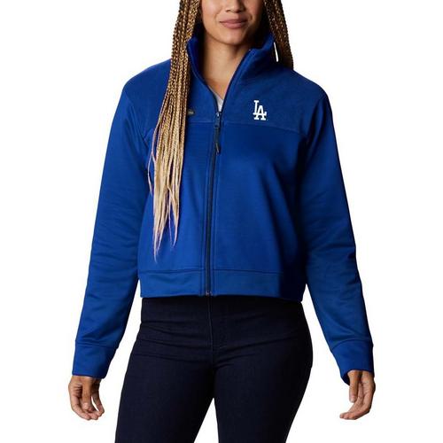 Columbia Women's Los Angeles Dodgers Columbia River Fleece Full Zip Decorated Jacket