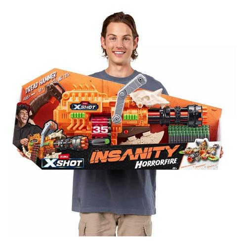Zuru X-Shot Horror Fire Doomsday Dread Hammer Dart Blaster - Primary Image