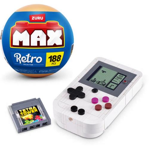 Max Build More Max Premium Retro S2 Collection Handheld Game Console Building Set - Primary Image