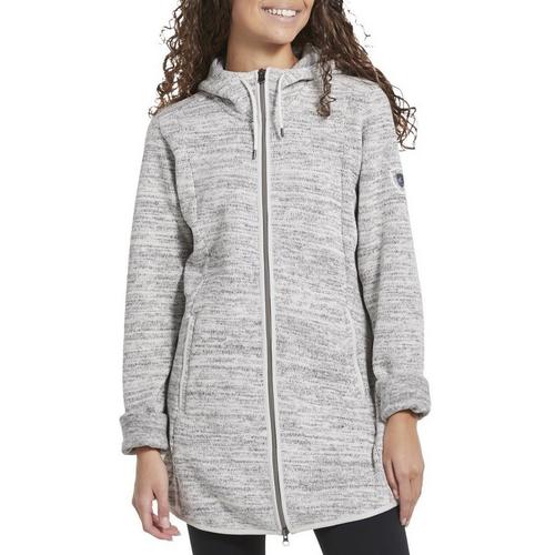 Women's Kuhl Ascendyr Long Hooded Fleece Jacket - Primary Image