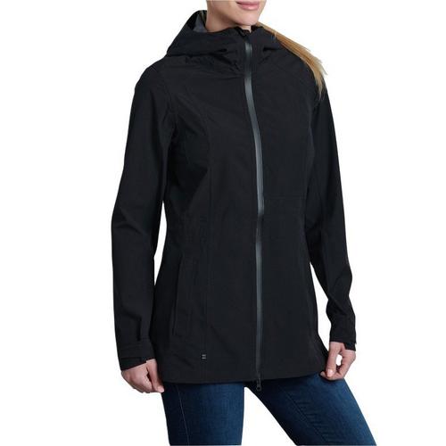 Women's Kuhl Stretch Voyagr Hooded Softshell Rain Jacket - Primary Image