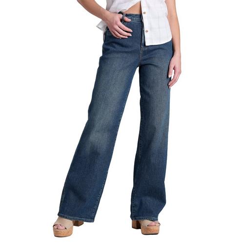 Women's Kuhl Kontour Rigid Relaxed Fit Wide Leg Jeans - Primary Image
