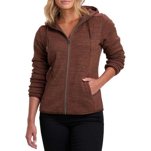 Women's Kuhl Ascendyr Hooded Fleece Jacket - Primary Image