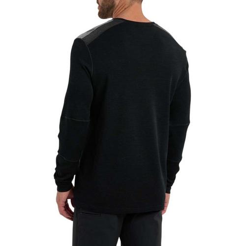 Men's Kuhl Downhill Racr Merino Crewneck Sweatshirt - Primary Image
