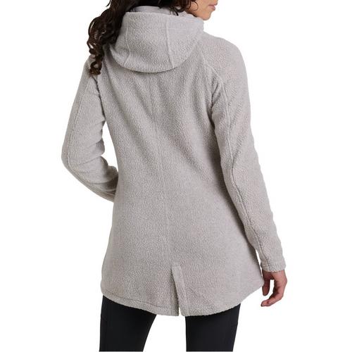 Women's Kuhl Hygge Long Hooded Fleece Jacket - Primary Image