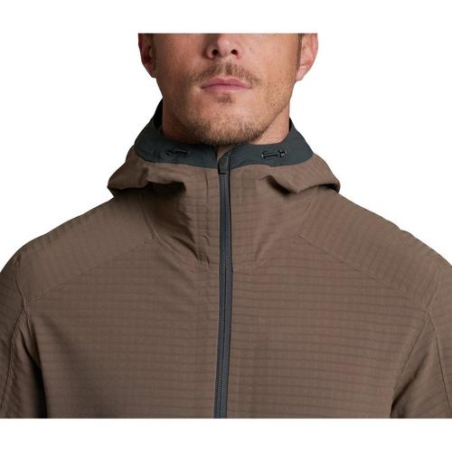 Men's Kuhl Skramblr Grid Hooded Fleece Jacket - Primary Image