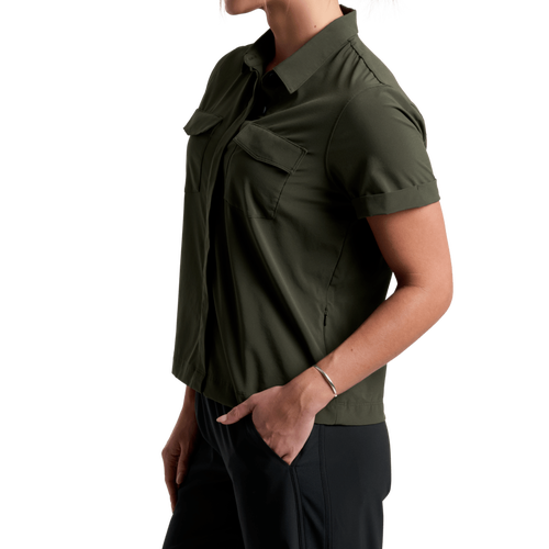 Women's Kuhl Vantage Travlr Button Up Shirt - Primary Image