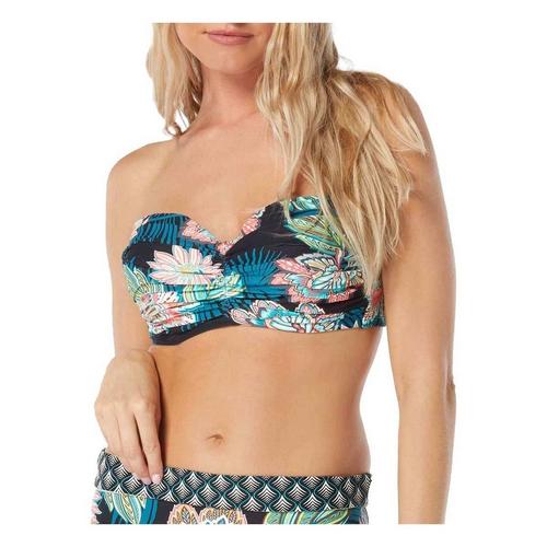 Women's Coco Reef Charisma Bra Sized Pleated Swim Bikini Top - Primary Image