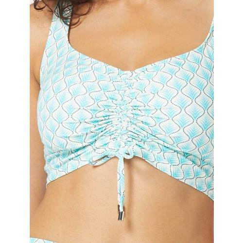 Women's Coco Reef Elevate Shirred Swim Bikini Top - Primary Image