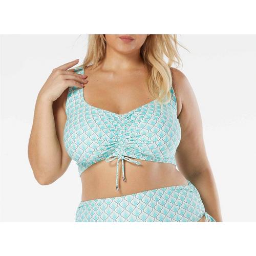 Women's Coco Reef Elevate Shirred Swim Bikini Top - Primary Image