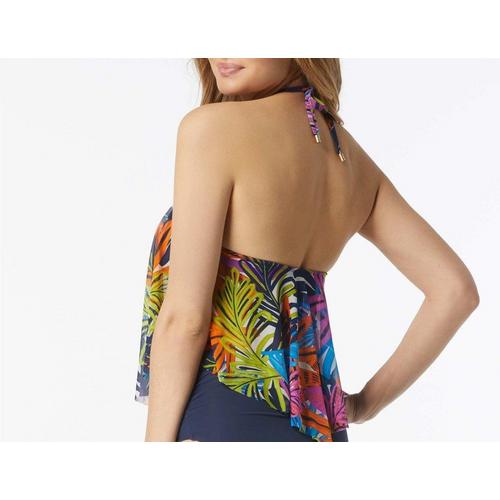 Women's Coco Reef Aura Mesh Ruffle Underwire Swim Tankini - Primary Image