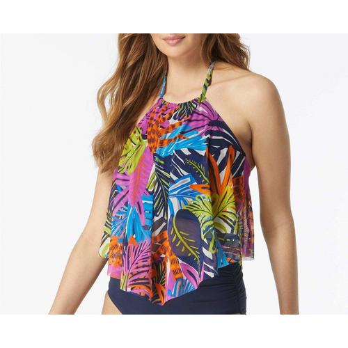 Women's Coco Reef Aura Mesh Ruffle Underwire Swim Tankini - Primary Image