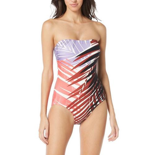 Women's Vince Camuto Bandeau One Piece Swimsuit - Primary Image