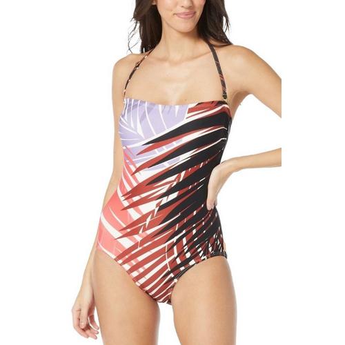 Women's Vince Camuto Bandeau One Piece Swimsuit - Primary Image