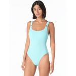 Women's Vince Camuto Scoop Neck Ring One Piece Swimsuit - Thumbnail 3 of 5
