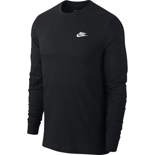 Men's Nike Sportswear Club Long Sleeve T-Shirt - Primary Image