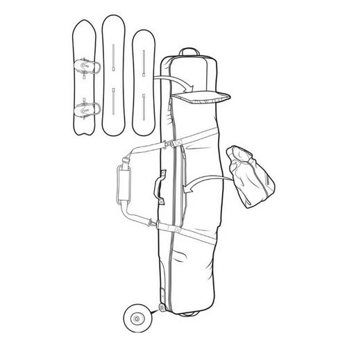 Burton Wheelie Gig Snowboard Bag - Primary Image