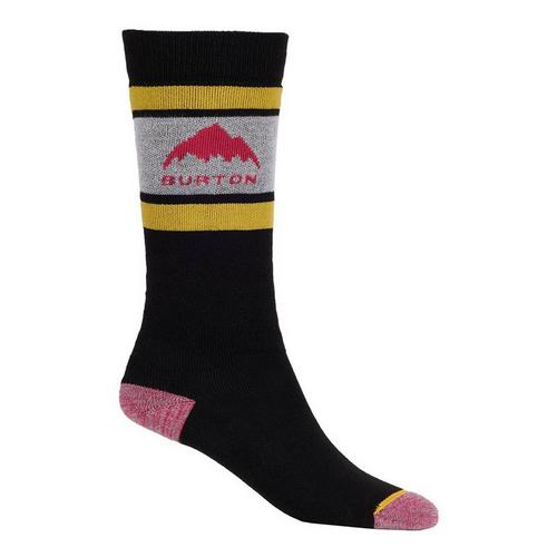 Kids' Burton Kids' 2-Pack Weekend Midweight Socks 2 Pack Mid Calf Snowboarding Socks - Primary Image