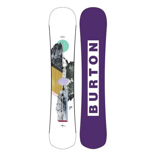Women's Burton Hideaway Flat Top Snowboard - Primary Image