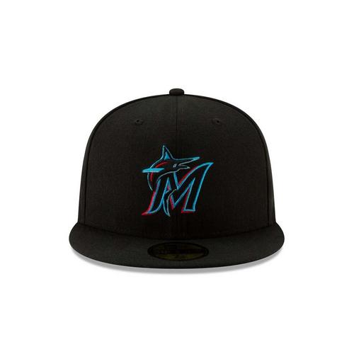 New Era Miami Marlins On Field 59Fifty Fitted Hat - Primary Image