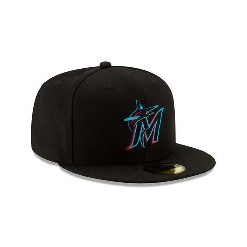 New Era Miami Marlins On Field 59Fifty Fitted Hat - Primary Image