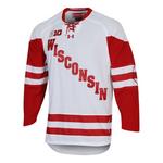 Under Armour Wisconsin Badgers Home Hockey Jersey - Thumbnail 1 of 3