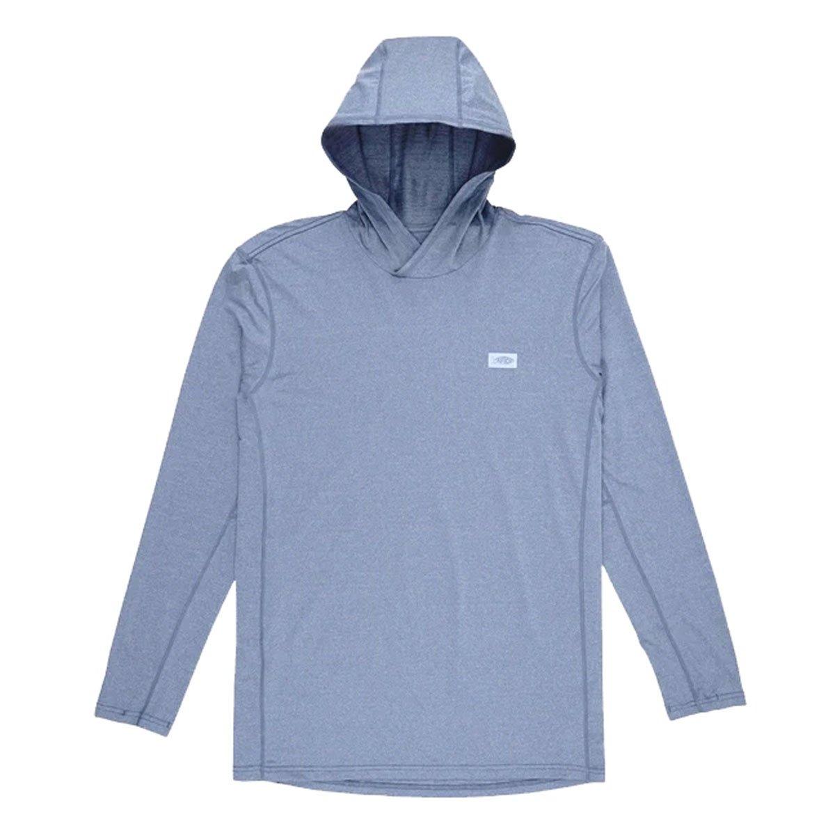 Men's Aftco Air-O Mesh Long Sleeve Hooded T-Shirt - Aftco