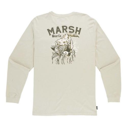 Men's Marsh Wear Red Catch Long Sleeve T-Shirt - Primary Image