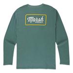 Men's Marsh Wear Script Long Sleeve T-Shirt - Thumbnail 1 of 2