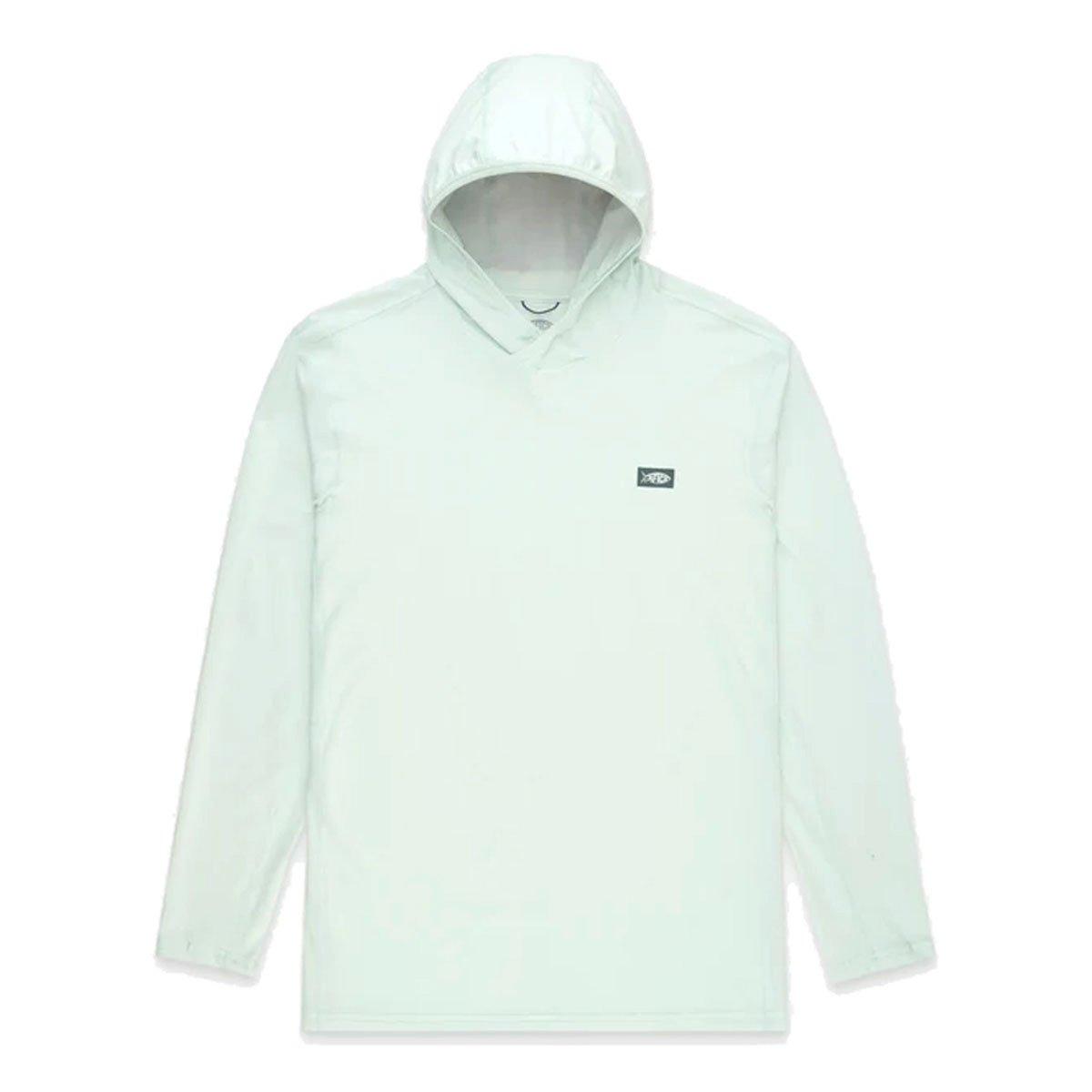 Men's Aftco Air-O Mesh Long Sleeve Hooded T-Shirt - Aftco