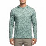 Men's Marsh Wear Buxton Performance Long Sleeve Hooded T-Shirt - Thumbnail 1 of 3