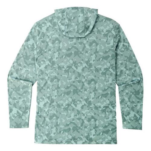 Men's Marsh Wear Buxton Performance Long Sleeve Hooded T-Shirt - Primary Image